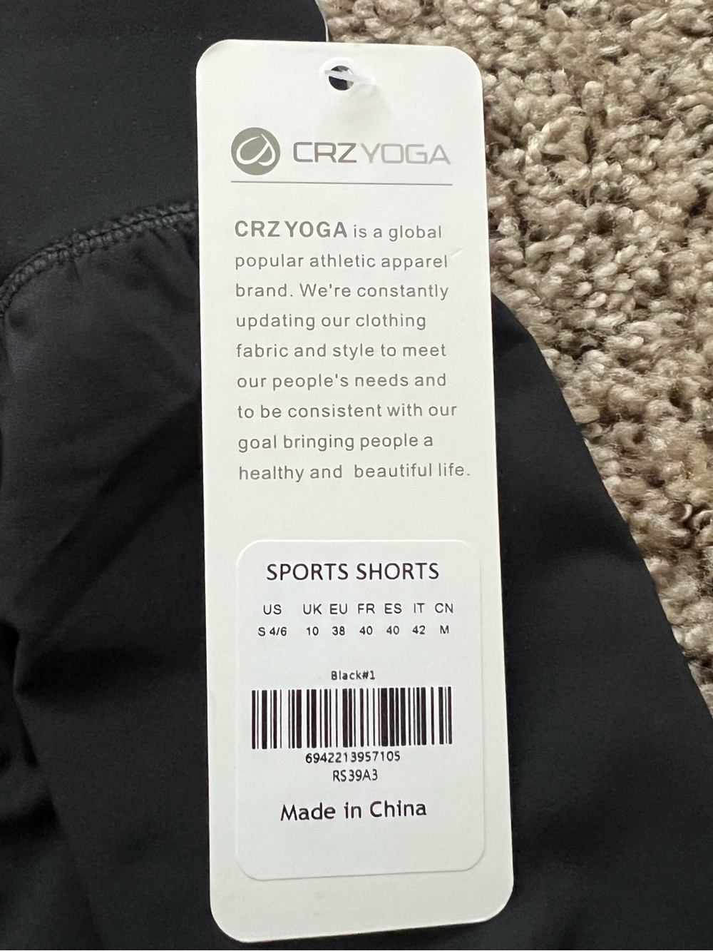 CRZ YOGA High Waisted Split Running Shorts for Women 3" - Picture 11 of 14